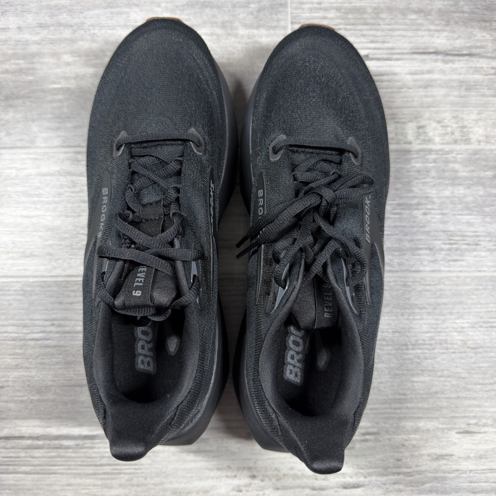Brooks Revel 9 Black/Ebony/Biscuit Women's 10B Running Sneaker 1204891B 070 New - Picture 7 of 10